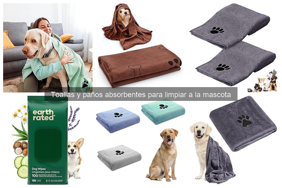 Mejores toallas y paños absorbentes para mascotas en 2023