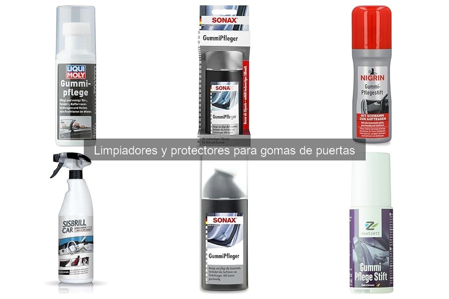 Mitos sobre limpiadores para gomas de puertas desmentidos