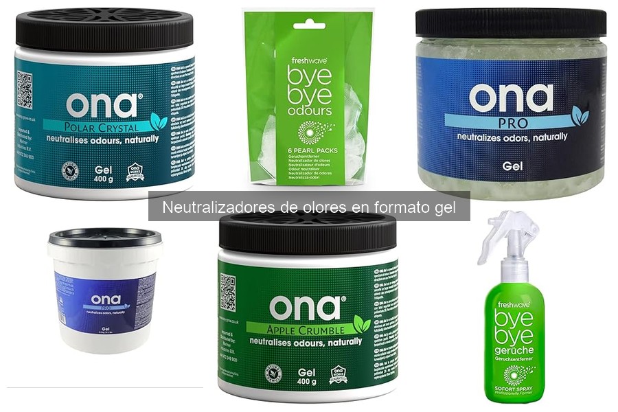 Neutralizadores de olores en gel: ¿Qué son y cómo funcionan?
