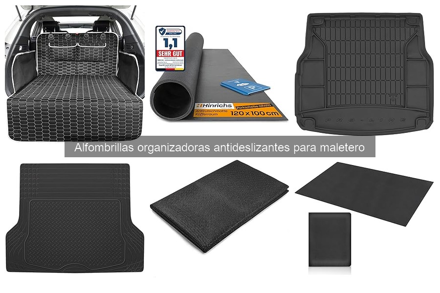 Ofertas en alfombrillas organizadoras antideslizantes para maletero