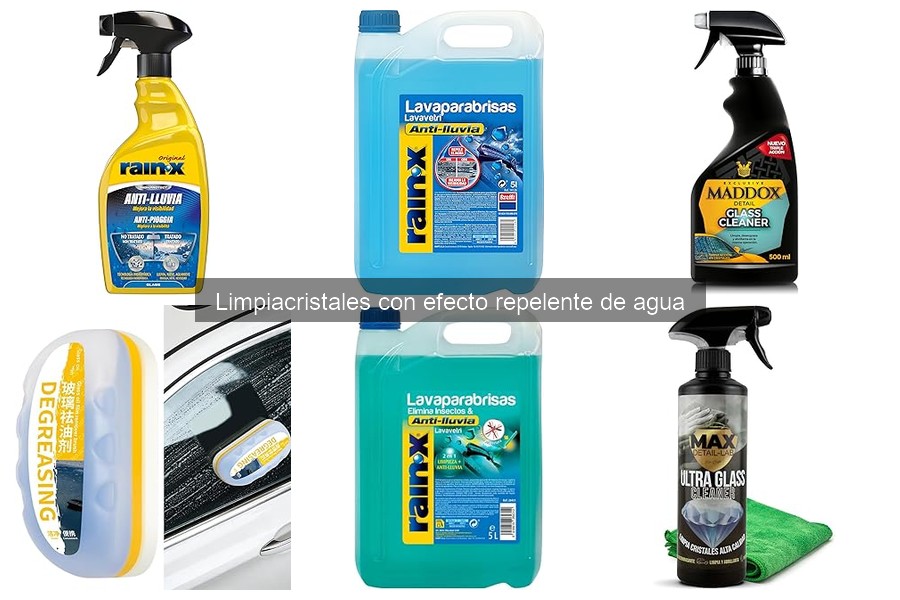 Ofertas en limpiacristales repelentes de agua para coches