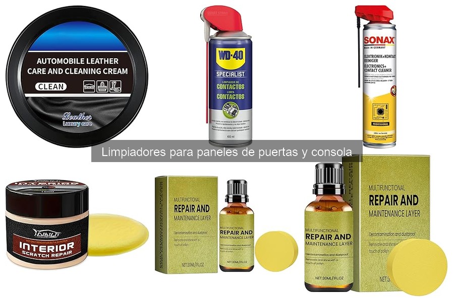 Ofertas en limpiadores para paneles de puertas y consola