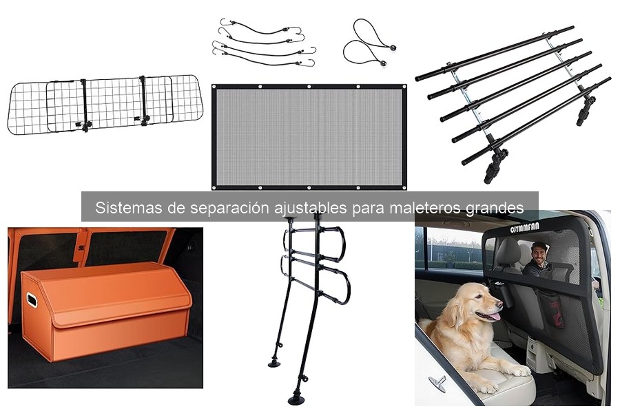 Ofertas y Descuentos en Sistemas de Separación para Maleteros