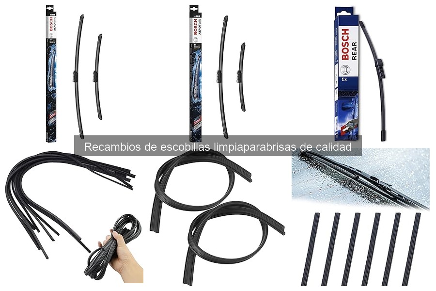 Ofertas y precios de escobillas limpiaparabrisas en Amazon