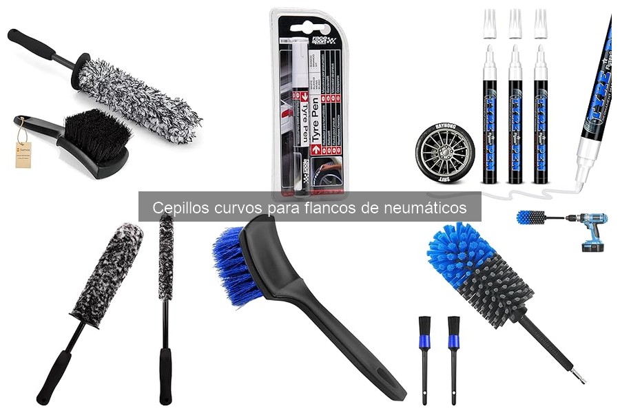 Opiniones de Cepillos Curvos para Flancos de Neumáticos
