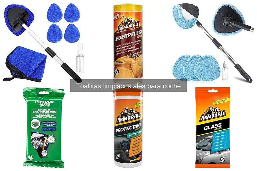 Opiniones de las Toallitas Limpiacristales para Coche Más Vendidas