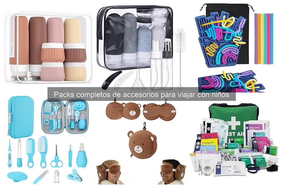 Opiniones de los mejores packs de accesorios para viajar con niños
