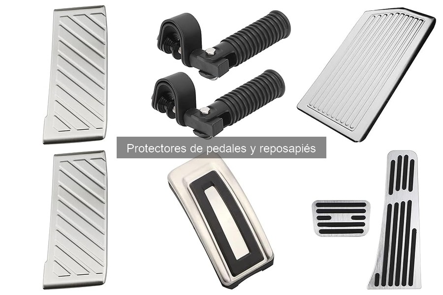 Opiniones de protectores de pedales y reposapiés para coches