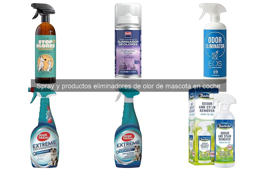 Opiniones de sprays eliminadores de olor para mascotas