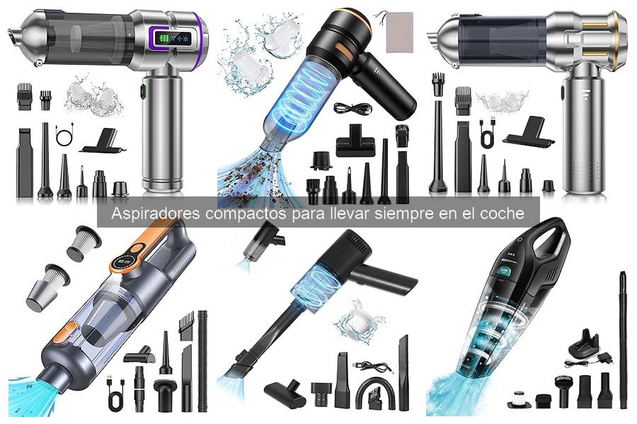 Opiniones de usuarios sobre aspiradores compactos para coche