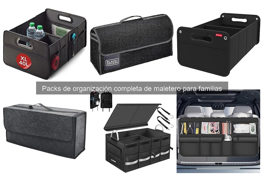 Opiniones de usuarios sobre packs de organización de maletero