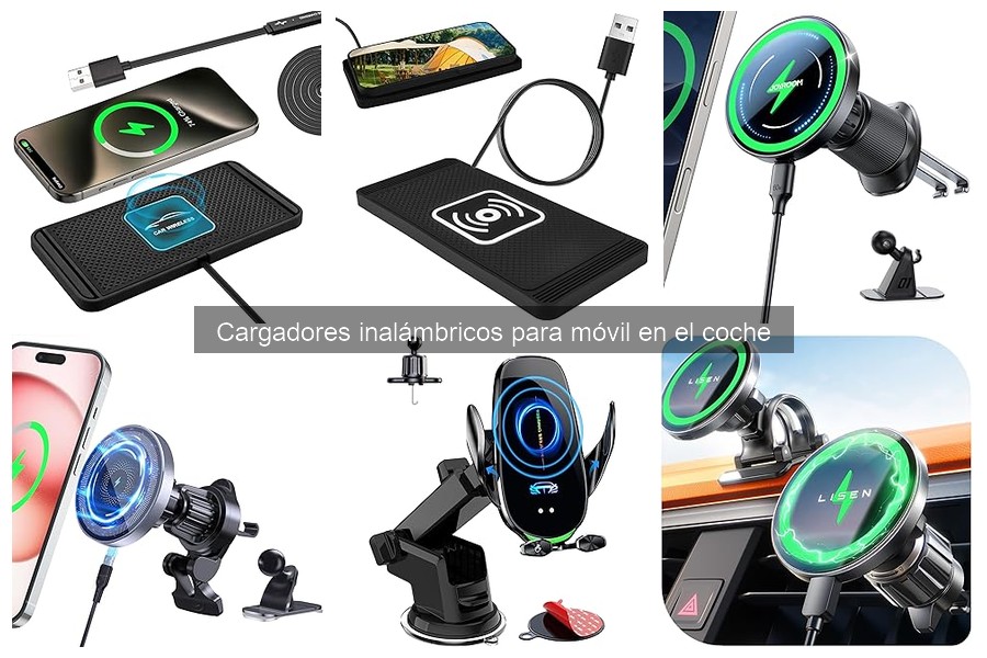 Opiniones reales sobre cargadores inalámbricos para coche