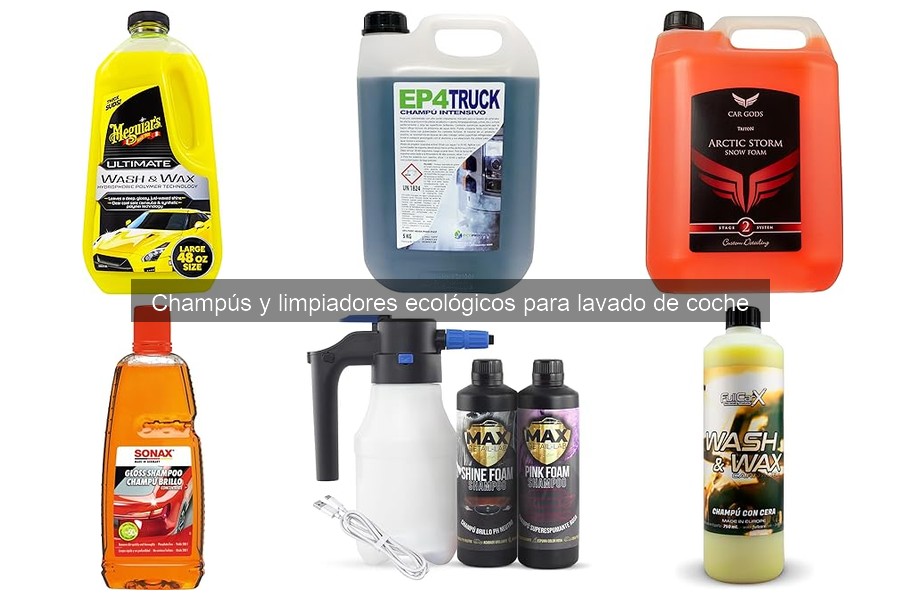 Opiniones sobre champús ecológicos para lavado de coche