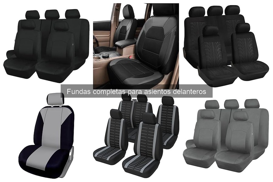 Opiniones sobre fundas completas para asientos delanteros