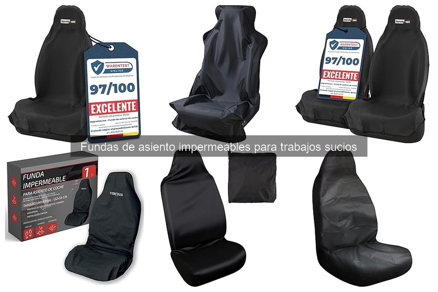 Opiniones sobre Fundas de Asiento Impermeables para Coche