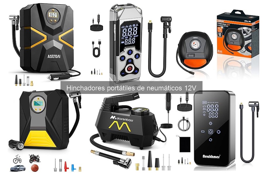 Opiniones sobre hinchadores portátiles de neumáticos 12V