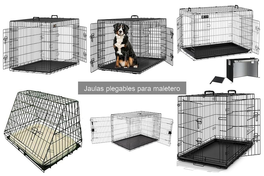 Opiniones sobre jaulas plegables para maletero