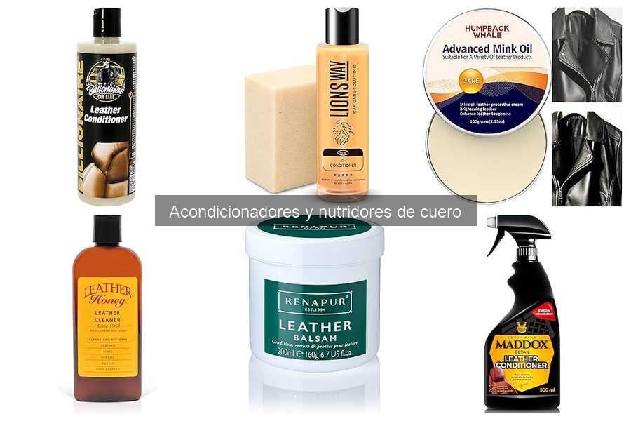 Opiniones sobre los mejores acondicionadores de cuero