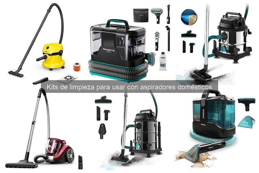 Opiniones sobre los mejores kits de limpieza para aspiradores