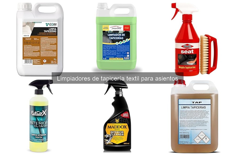 Opiniones sobre los mejores limpiadores de tapicería textil