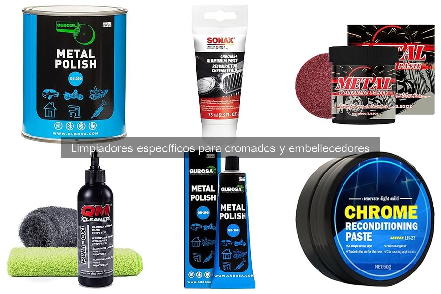 Opiniones sobre los mejores limpiadores para cromados