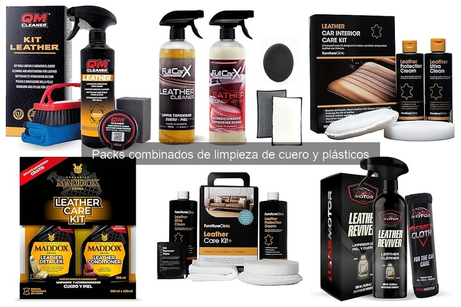 Opiniones sobre Packs de Limpieza de Cuero y Plásticos