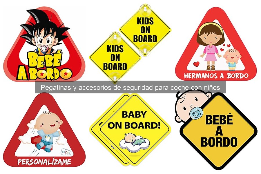 Opiniones sobre pegatinas de seguridad para coches con niños