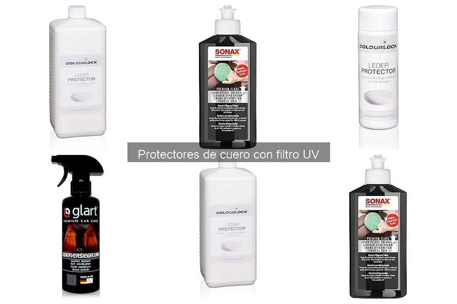 Opiniones sobre protectores de cuero con filtro UV
