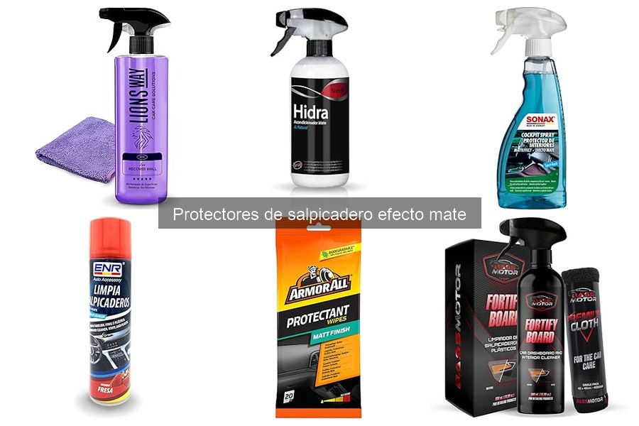 Opiniones sobre protectores de salpicadero efecto mate