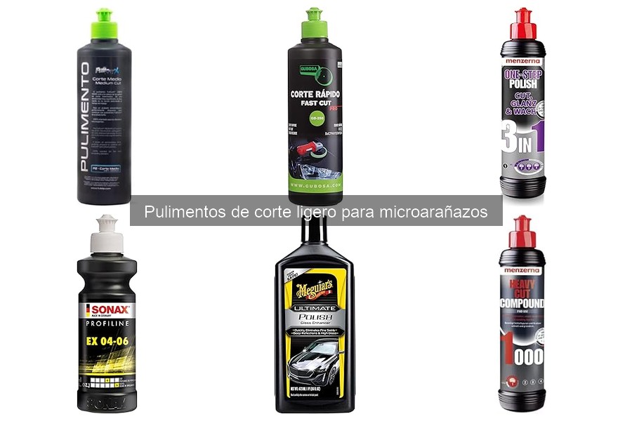 Opiniones sobre pulimentos de corte ligero para coche