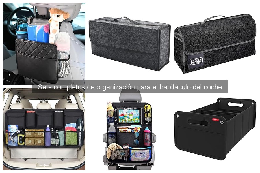 Opiniones sobre Sets de Organización para el Habitáculo del Coche