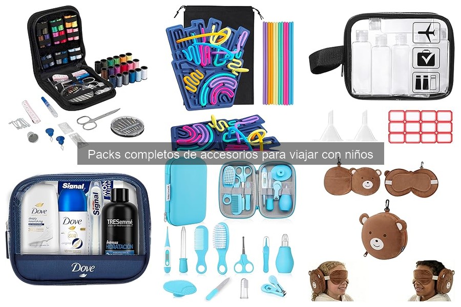 Optimiza el Uso de tu Pack de Accesorios para Viajar con Niños