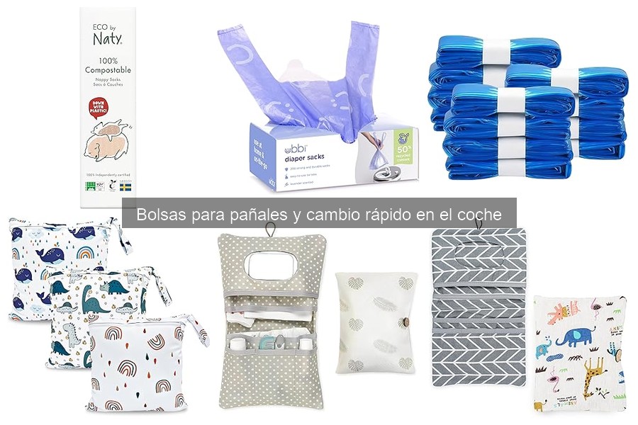 Organiza tu bolsa de pañales en el coche: consejos prácticos