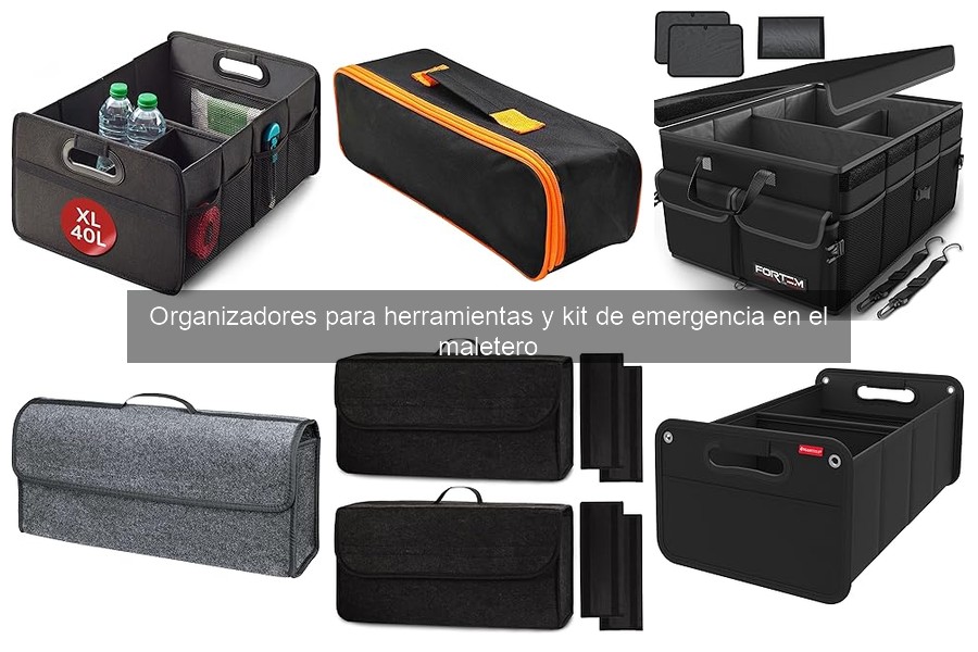 Organizador de herramientas para maletero: tipos y beneficios