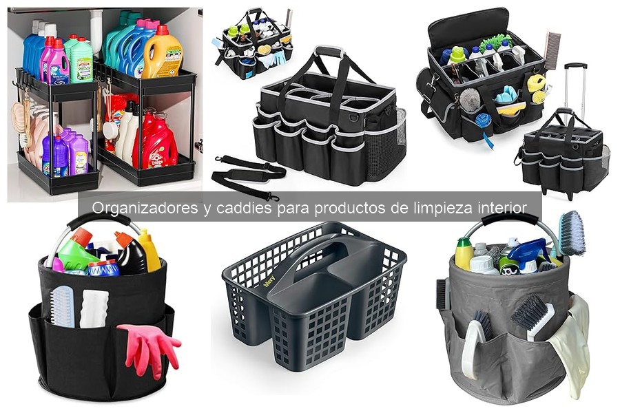 Personaliza tu caddy de limpieza según tus necesidades