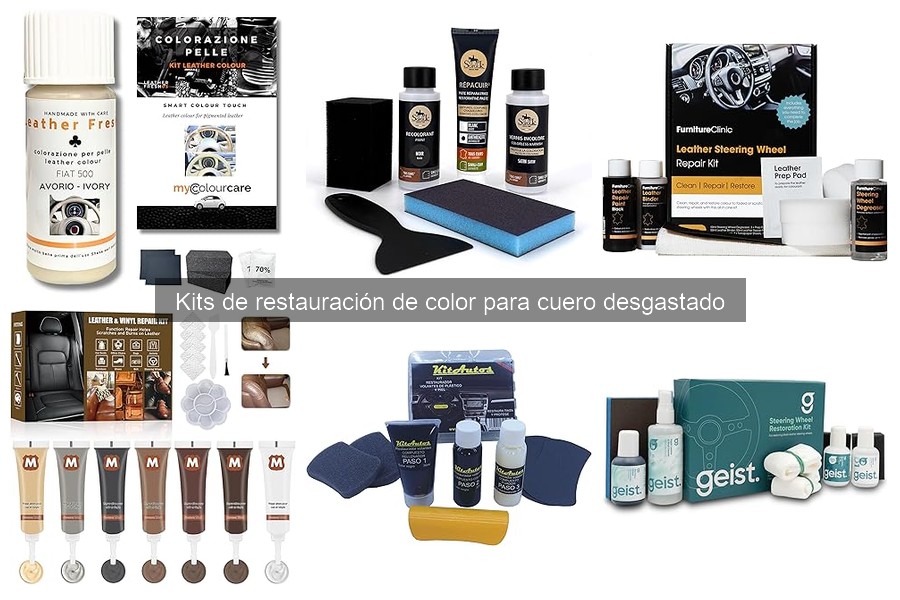 Precio de kits de restauración de color para cuero