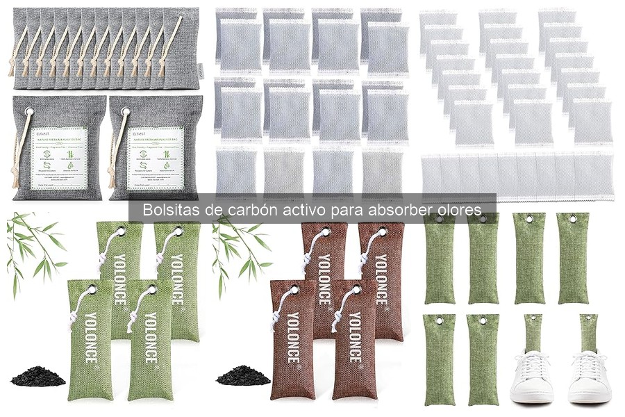 Precio promedio de bolsitas de carbón activo para coches