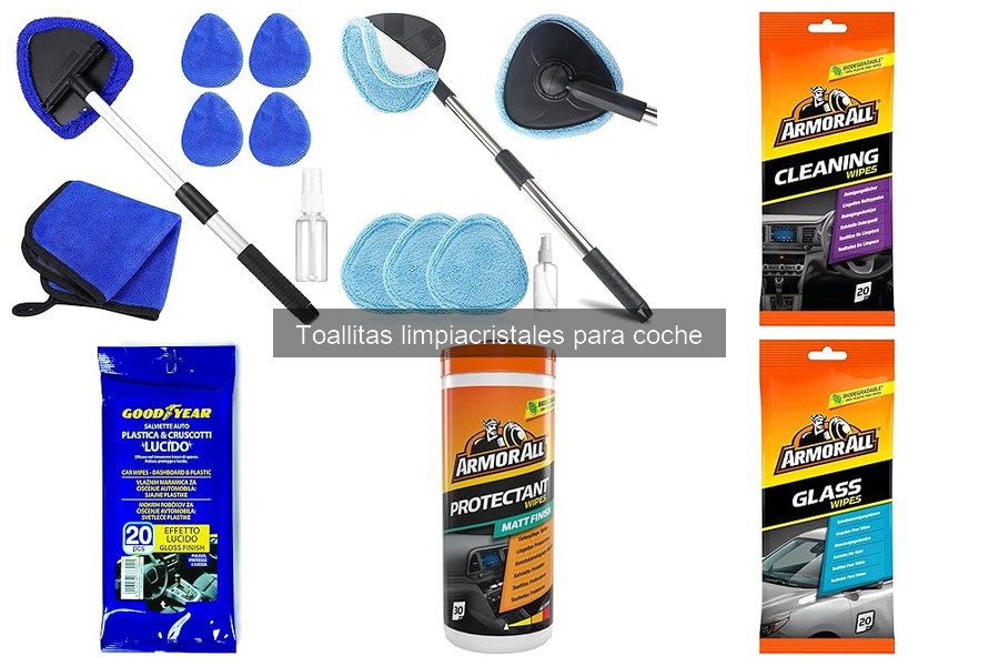 Precio promedio de toallitas limpiacristales para coche