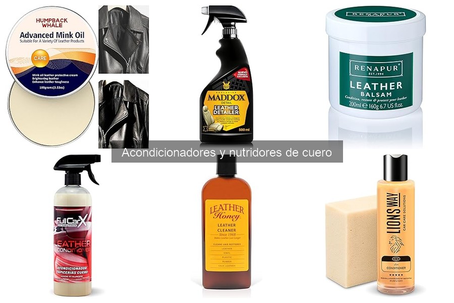 Precios de Acondicionadores de Cuero y Dónde Comprarlos