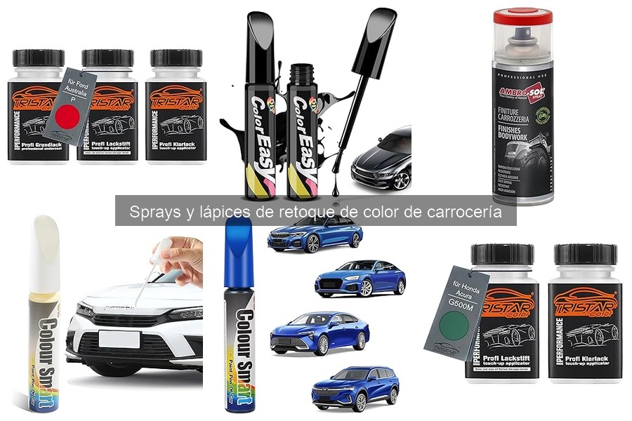 Precios de Lápices y Sprays de Retoque para Carrocería