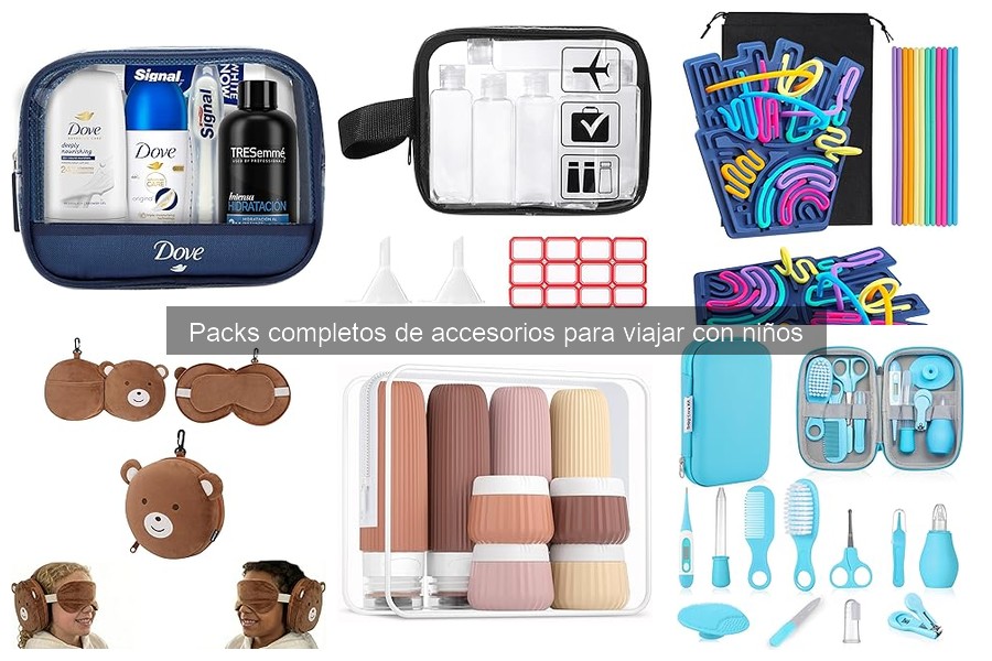 Precios de Packs de Accesorios para Viajar con Niños