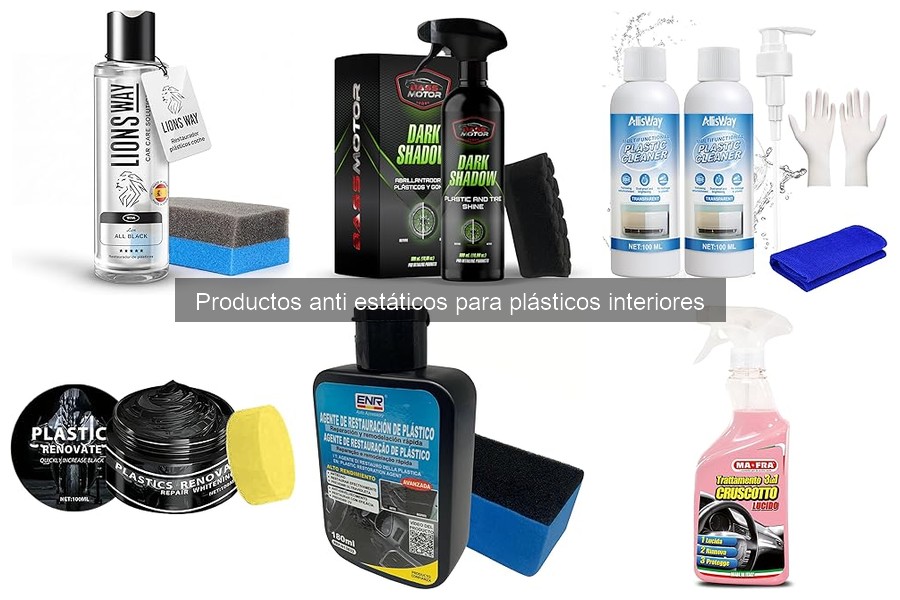 Precios de Productos Antiestáticos para Plásticos Interiores