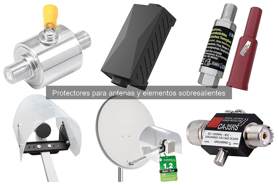Precios de protectores para antenas y elementos sobresalientes