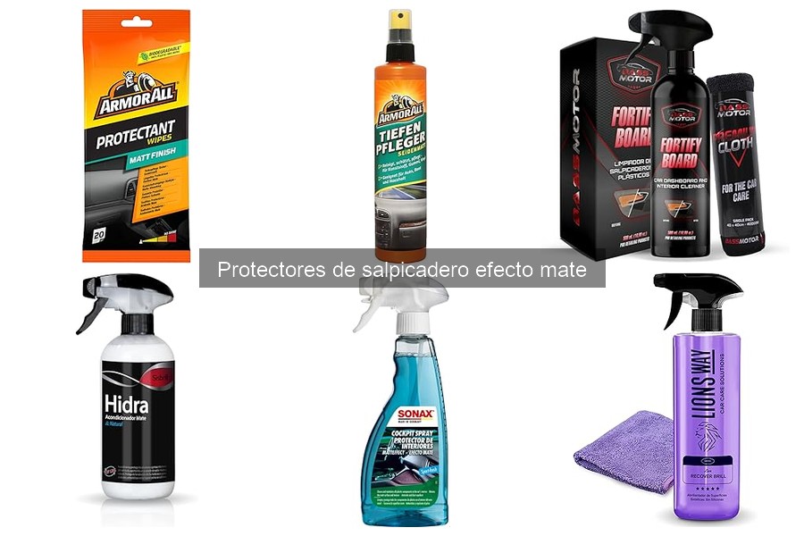 Precios Promedio de Protectores de Salpicadero Efecto Mate