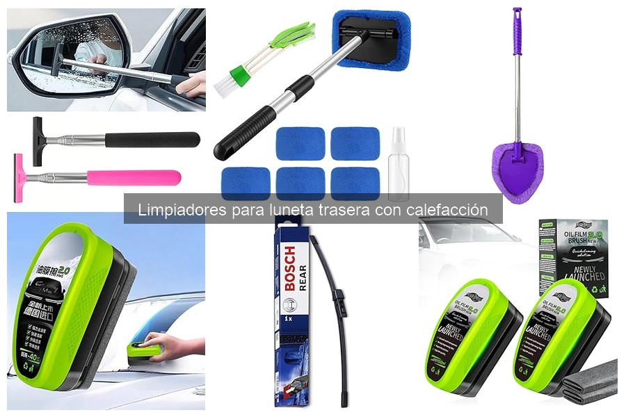 Preguntas Frecuentes sobre Limpiadores para Luneta Trasera