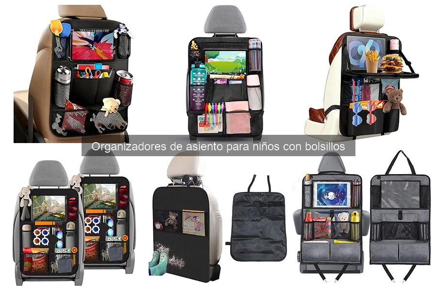 Preguntas Frecuentes sobre Organizadores de Asiento para Niños