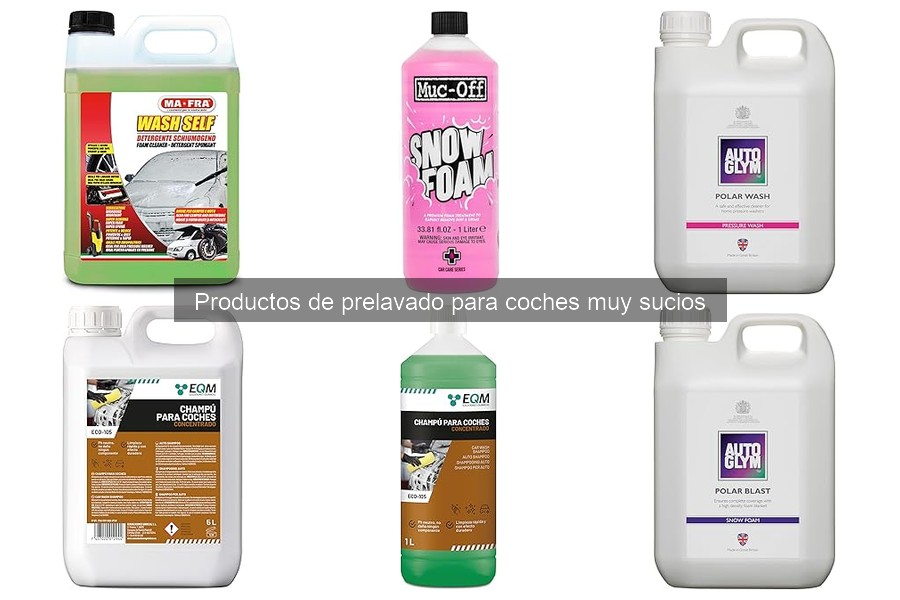 Preguntas Frecuentes sobre Productos de Prelavado para Coches