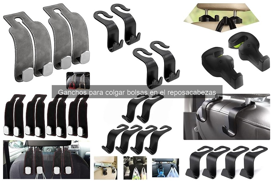 Problemas Comunes al Usar Ganchos para Colgar Bolsas en el Coche