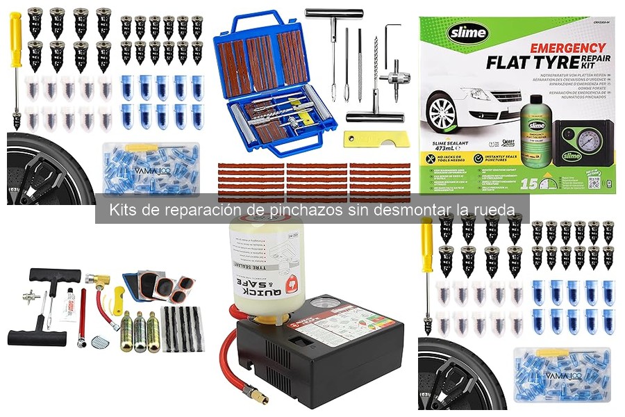 Problemas comunes al usar kits de reparación de pinchazos