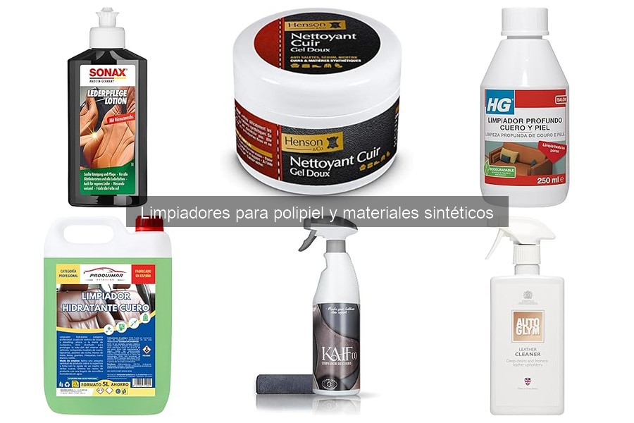 Problemas comunes al usar limpiadores de polipiel